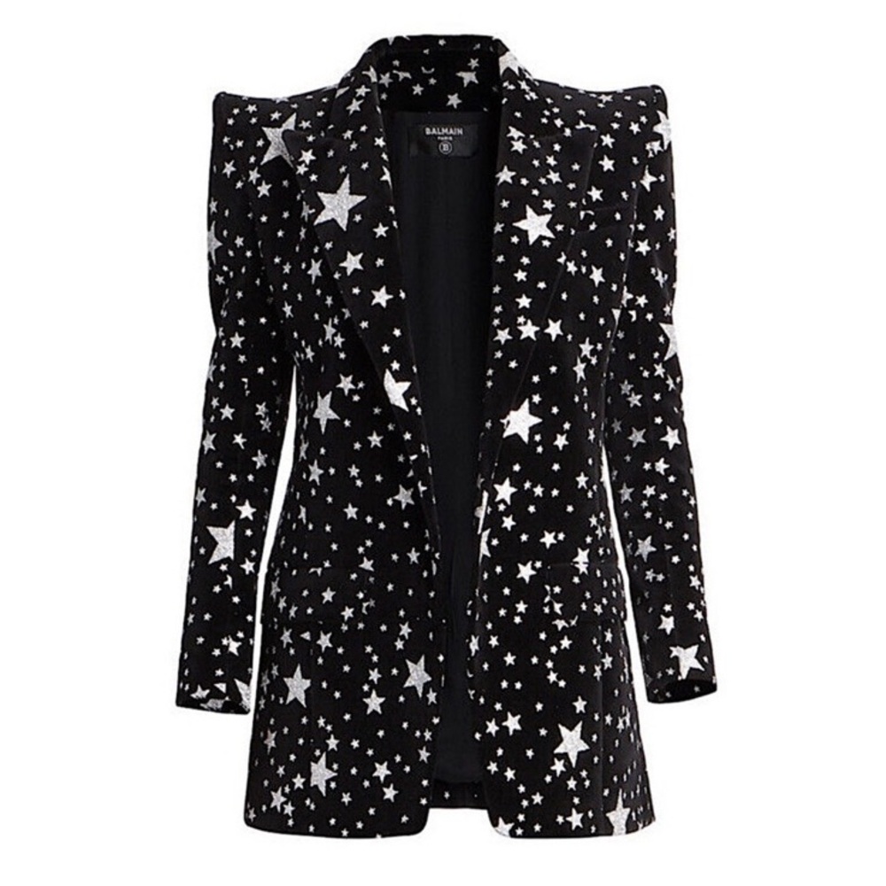 Balmain Velvet Jacket - Picture 3 of 12